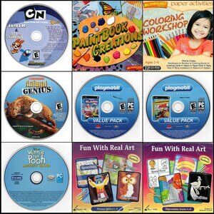 9CD Vintage KIDS LOT #12 (2007-2010) NEW or LIKE NEW in sleeves as pictured!